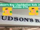 Massive Hudson’s Bay Liquidation Sale 2025: Deep Discounts Across the GTA!