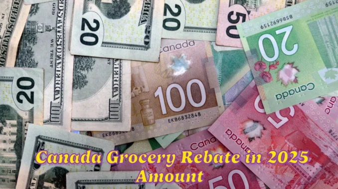 Why Canadians Need the Canada Grocery Rebate in 2025 Amount, Payment Dates, and Eligibility Explained