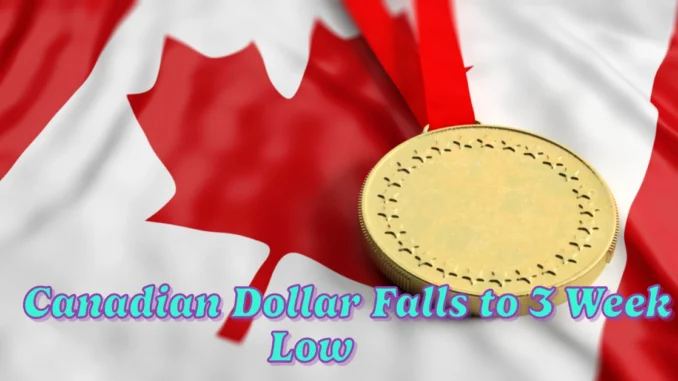 Canadian Dollar Falls to 3-Week Low as Hopes for Tariff Relief Diminish